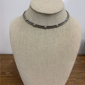 Bond Boyd | Vintage Silver Tone Choker